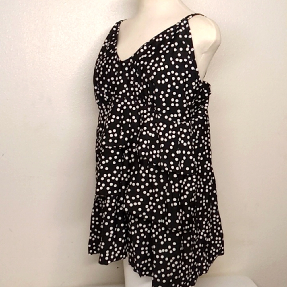 Jacqueline Smith Polka Dot One Piece swim suit